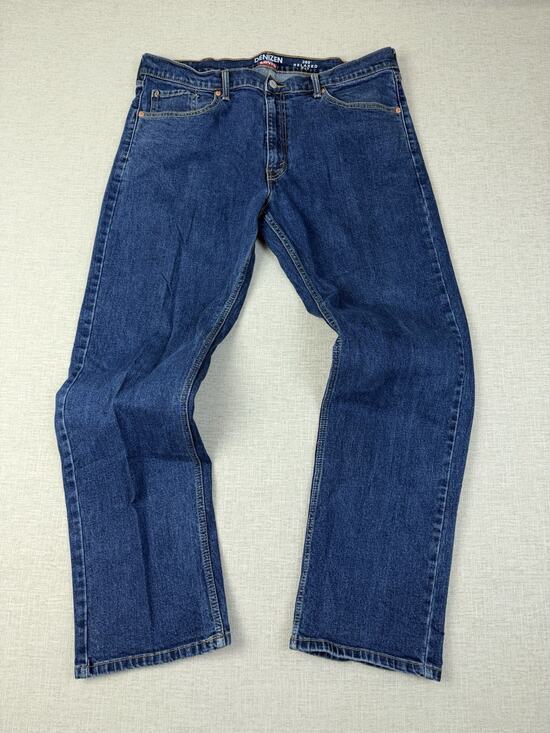 Levi's Other - Denizen From Levi’s 285 Jeans Mens 38x32 Relaxed Fit Straight Leg Blue Denim
